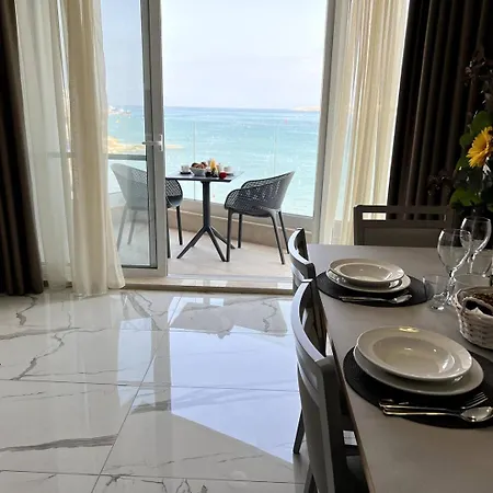 Xemxija 2bed Seafront - Fl 1 By Homely Appartement San Pawl il-Baħar